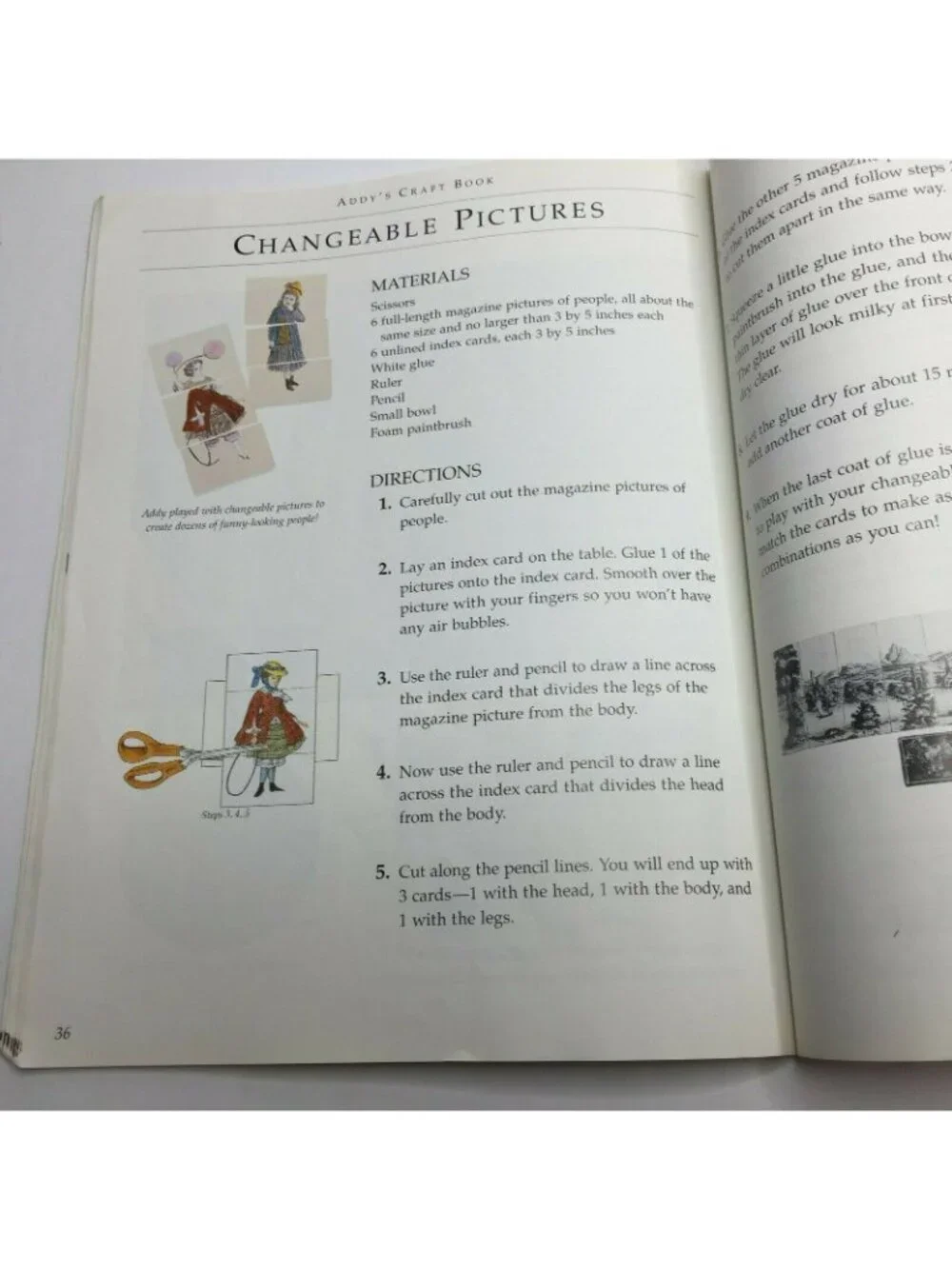 The American Girl Collection Addy's Craft Book Girls Crafts From The Past 1864